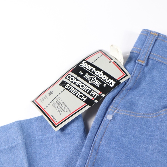 70s New Big Yank Mens 38x34 Sport Abouts Jeans - Picture 3 of 8